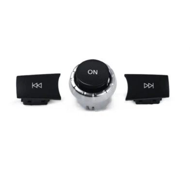 CD Audio Control Button Knob Cover Kit for Mercedes-Benz W166 ML GL 2012-2015 Foto 1 de 4