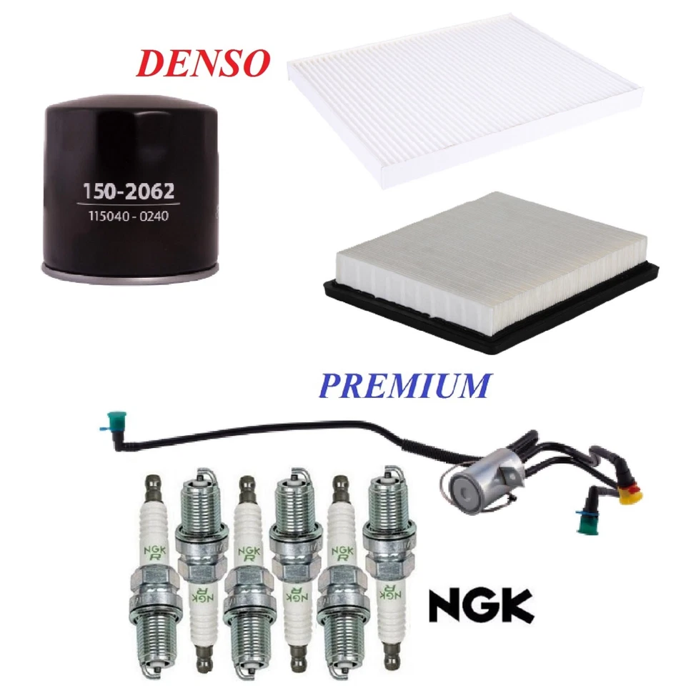 Kit de afinación filtros bujías para Chrysler Voyager V6; 3,3 L 2001-2003 Foto 1 de 1