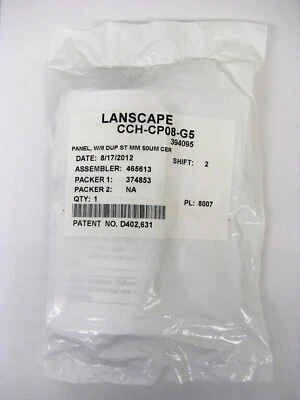 Corning CCH-CP08-G5 Panel ST Multimode, Simplex, 8 Fiber OM2, 62.5 um *NEW* - Image 1 of 4