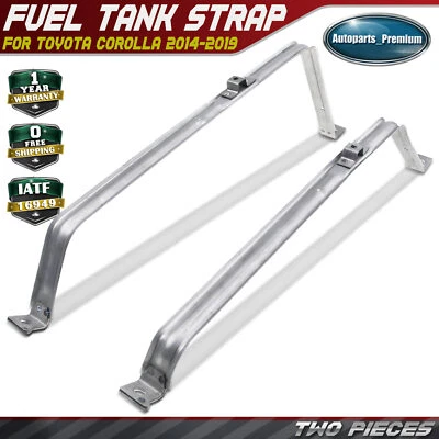 2x Correa de tanque de combustible para Toyota Corolla 2014 2015 2016 2017 2018 2019 L4 1,8 L 2,0 L Foto 1 de 4