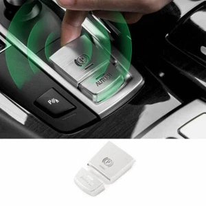 For BMW X3 G01 X4 2018-2021 Silver Aluminum Console Electronic Handbrake Trim - Picture 1 of 7