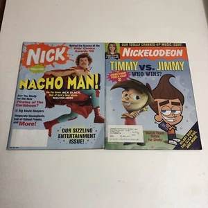 Nickelodeon Magazine February 2006 Timmy Vs. Jimmy & Nacho - Valentines Included - Picture 1 of 5