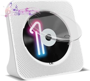 Portable CD Player with Bluetooth AUX USB Plus FM Radio Plus Remote Control - Picture 1 of 8