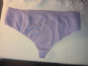 Torrid 4 - Sexy Lilac High-Waist Seamless Ribbed Thong Panty Size 4X/26 - Picture 1 of 4