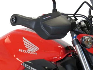 Fits Honda CB500 Hornet  2024 Matt Black Handguard/Wind Deflectors Powerbronze - Picture 1 of 2