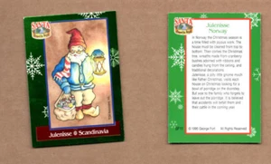 Tarjeta coleccionable Santa Alrededor del Mundo SF11 JULENISSE ESCANDINAVIA tarjeta de inserción - Imagen 1 de 1