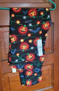 NUEVO CON ETIQUETAS Celebrate Mujer XXXL 22 Jack O Linterna Murciélagos Luces Cintura Elástica Leggings - Imagen 1 de 4