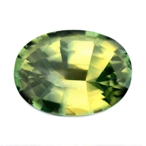 Certified Natural Multicolor Sapphire 0.79ct VVS Clarity Madagascar Oval 6x4.6mm - Picture 1 of 3