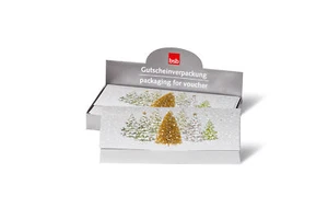 Weihnachten White Silence, 12 Gutscheine im Set á € 4,95, 6,7x11 cm mit Umschläg - Bild 1 von 1