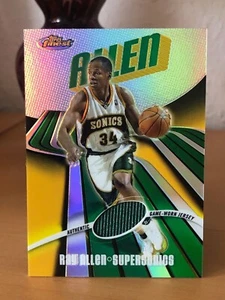 2003-04 FINEST JERSEY REFRACTOR No.43 RAY ALLEN /250 - Bild 1 von 2