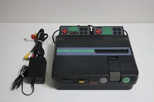Sharp Twin Famicom Late Edition AN-505BK / New Belt / Fully Tested & Working - Picture 1 of 16