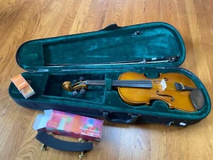 3/4 Violin Comes With Case and Shoulder Rest Cremona Secit Anno Domini 2014 - Picture 1 of 14