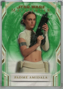 2017 Padme Amidala /99 Topps Star Wars Masterwork Green