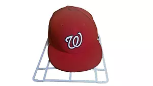 New Era 59Fifty Washington Nationals Fitted Baseball Hat/Cap Red 7.5 MLB - Picture 1 of 6