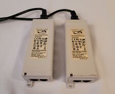2 LOT  PowerDsine 3501G PD-3501G/AC Gigabit Ethernet PoE Injector 48V .35A AXIS