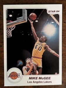 1984 Star Los Angeles Lakers Arena Set Mike McGee #4 *Mint*