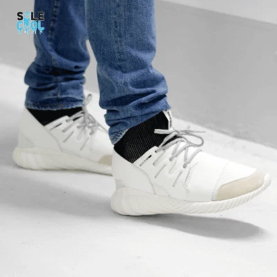 Adidas Originals Tubular Doom Basketball Mens Sneakers Shoes White BA7554 - Image 1 of 4