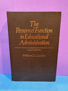 Personnel Function in Educational Administration by William B. Castetter - Picture 1 of 1