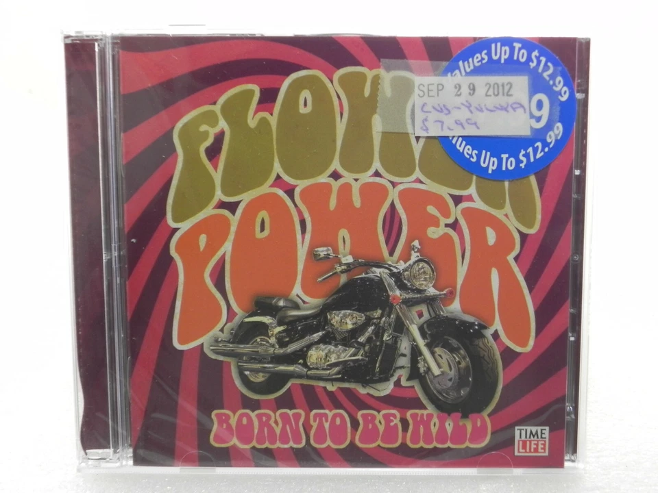 Flower Power Born To Be Wild 2 disc CD Time Life SEALED - Image 1 of 1