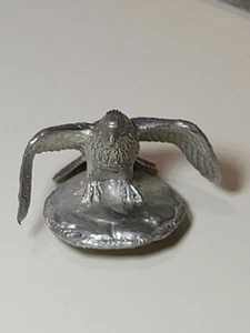 Eagle Finial Topper Silver Tone 1.5" - Picture 1 of 8