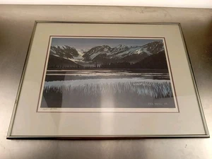 Byron Birdsall 1988 Pencil Signed & Numbered Print 178/200 Rare Mountain - Picture 1 of 10
