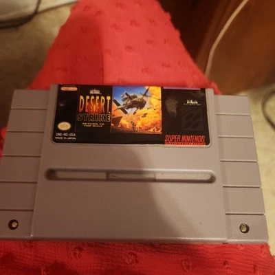 Super Nintendo Desert Strike: Return to the Gulf SNES 1992 Cartridge Only TESTED - Image 1 of 3