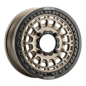 15x6 Metal FX Offroad Hitman BEADLOCK Bronze Wheel 4x156 (38mm) - Picture 1 of 6