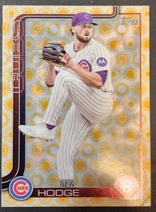 2025 Topps Serie 2 Porter Hodge Sun Holiday Parallel - Chicagoo Cubs #548 - Bild 1 von 2
