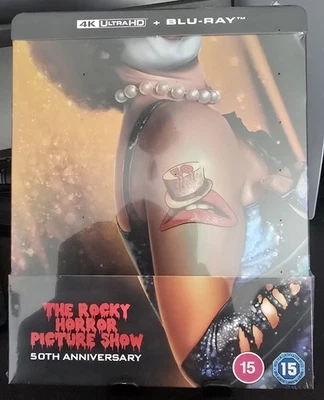 🎬The Rocky Horror Picture Show 4K Steelbook 50th Anniversary,New&Sealed,Freepst - Image 1 of 3