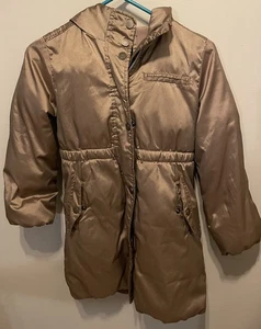 Chaqueta Gap Niños Niñas Marrón Metálico Talla Mediana 8 - Imagen 1 de 6