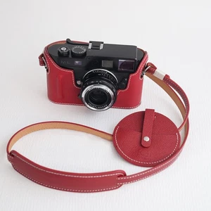 Leather Camera Bag Case Cover For Leica Dlux8 Dlux7 Q1 Q2 Q3 M6 M7 M8 M9 M10 M11 - Picture 1 of 26