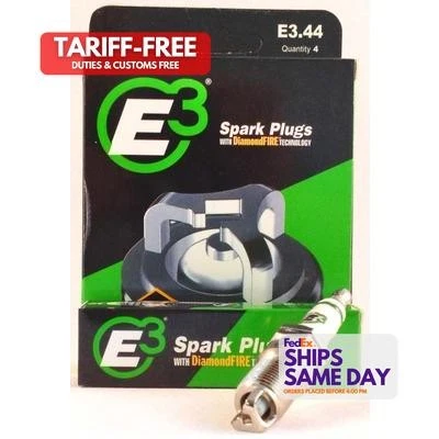 E3 Spark Plugs E3PE3.44 14 mm Thread Tapered Seat Spark Plug Performance Parts - Image 1 of 4