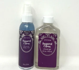 GROOVI BEAUTY Sugared Citrus Shower Gel, 5 fl oz & Shimmer Body Mist, 4 fl oz - Picture 1 of 2