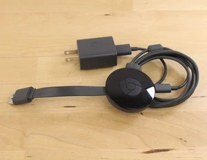 Google Chromecast 2. Gen HD Video Media Streaming NC2-6A5 mit Netzteil - Bild 1 von 3