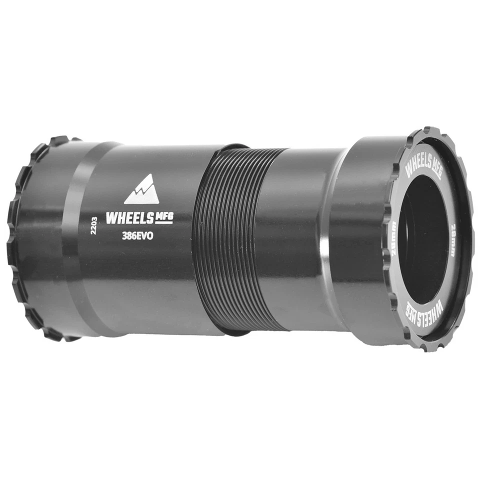 Wheels Mfg 386EVO Threaded Bottom Bracket - Praxis M30/28, Sealed Bearings, - Image 1 of 1