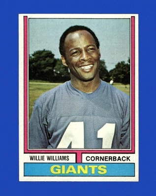 1974 Topps Set-Break #284 Willie Williams NM-MT OR BETTER *GMCARDS* - Image 1 of 2