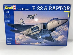 Revell Lockheed F-22 A Raptor 1:72 Scale Plastic Model Kit *Factory Sealed! - Picture 1 of 4