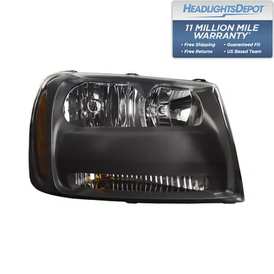 Headlight Right Passenger Assembly Fits Chevrolet Trailblazer 2006-2009 LT Model - Image 1 of 4