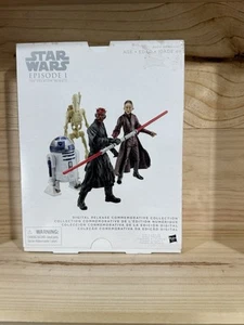 Hasbro Star Wars Episode I Phantom Menace B0514 Dig. Release Commemorative Coll. - Picture 1 of 11