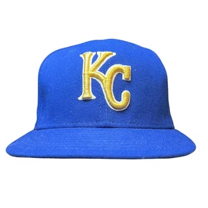 Kansas City Royals 50/50 size 7 Baseball Cap World Series Champions 2015 - Picture 1 of 4