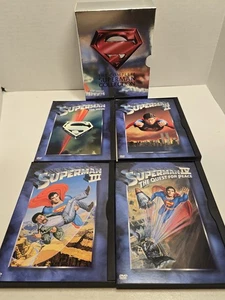Complete Superman Collection (DVD, 2001, 4-Disc Set) Complete USED - Imagen 1 de 3