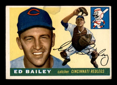 1955 Topps #69 Ed Bailey  VG/VGEX X3228801 - Image 1 of 3