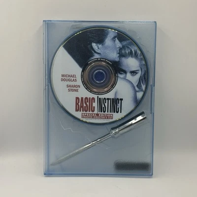 Basic Instinct UNRATED DVD 2001 Special LE Ice Pick Pen FREE US SHIPPING - Image 1 of 4