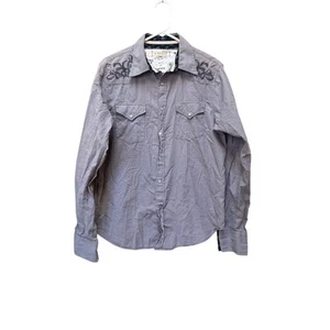 Guess - Men’s Button Down Shirt - Medium - Y2K Embroidered - Picture 1 of 8