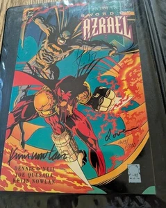 Batman Sword of Azrael *DYNAMIC FORCES* Signed! The Breaking Of The Batman - Picture 1 of 6