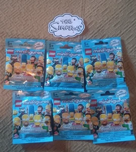 6 Lego Simpsons Collectible Minifigure 71005 S 1 Sealed Blind Bag!MUST-HAVE !! - Picture 1 of 2