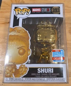 Funko Pop! MARVEL STUDIOS LOS PRIMEROS DIEZ AÑOS SHURI #393 2018 CONVENCIÓN DE OTOÑO LE - Imagen 1 de 6
