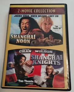 Shanghai Noon / Shanghai Knights, Jackie Chan, Owen Wilson DVD NTSC, - Imagen 1 de 8