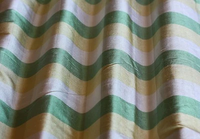 Tela escocesa 100 % seda Dupioni Shantung como nueva/amarilla 54" de ancho por yarda (SD-652H) Foto 1 de 2