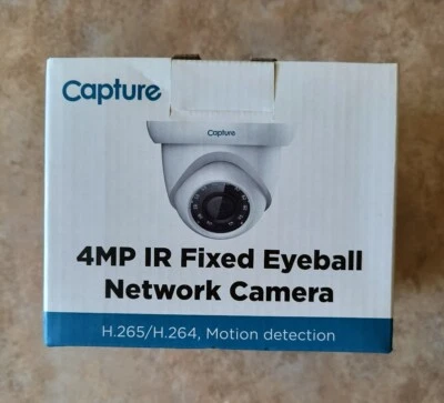 Capture 4MP HD IR Camera, 2.8mm Lens - R2-4MPIPEYE - Image 1 of 3